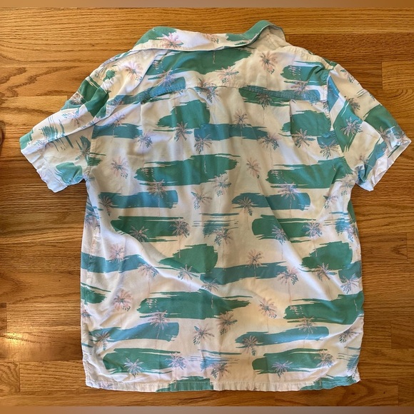 Chubbies Shirt Men's Sz Large Tropical Palm Short Sleeve Casual Lightweight - Picture 2 of 12